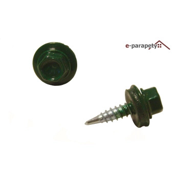 Wkręt farmerski 4.8 x 20 RAL 6005