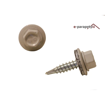 Wkręt farmerski 4.8 x 20 RAL 7035