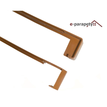 Łącznik parapetu PCV RAL 8003