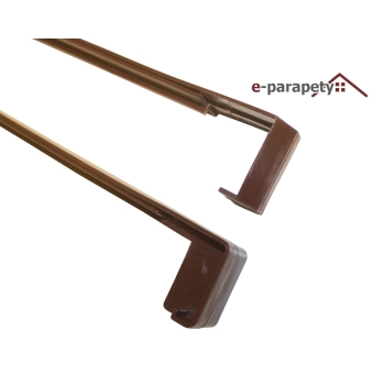 Łącznik parapetu PCV RAL 8017