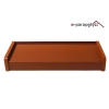 Parapet zewnętrzny stalowy Ceglasty MAT 8004MAT