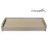 Parapet stalowy zewnętrzny 7040 Popielaty