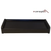 Parapet zewnętrzny stalowy Czarny 9005