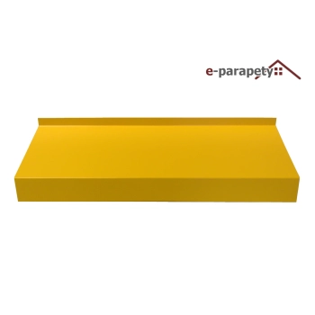 Parapet zewnętrzny stalowy Sygnałowo żółty 1003