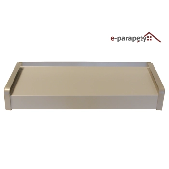Parapet stalowy zewnętrzny 7040 Popielaty