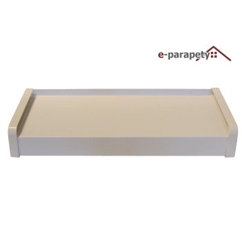 Parapet zewnętrzny stalowy Szary 7047
