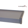 Parapet stalowy zewnętrzny 7040 Popielaty