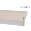 Parapet zewnętrzny stalowy Biały 9010