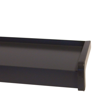 Parapet zewnętrzny stalowy Antracyt 7016
