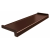 Parapet Zewnętrzny Stalowy Softline Czekoladowy Brąz 8017