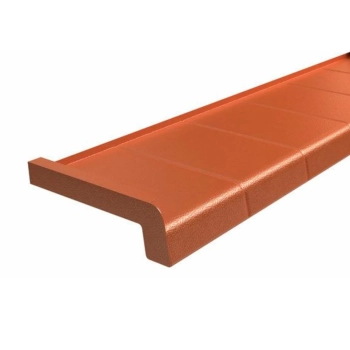Parapet zewnętrzny aluminiowy imitacja płytki cegła