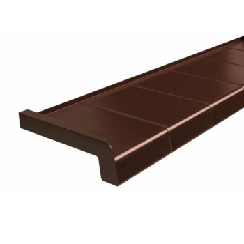 Parapet zewnętrzny aluminiowy imitacja płytki 8017