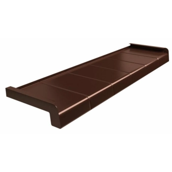 Parapet zewnętrzny aluminiowy imitacja płytki 8017