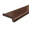 Parapet zewnętrzny aluminiowy imitacja płytki antyczna miedź