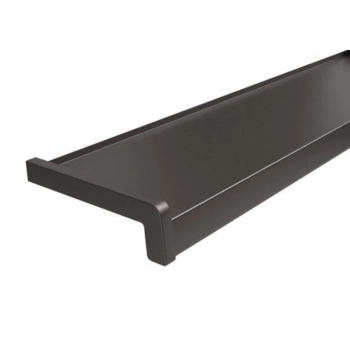Parapet zewnętrzny aluminiowy 8019 Ciemny brąz