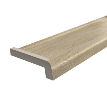 Parapet zewnętrzny stalowy laminowany Softline Dąb naturalny