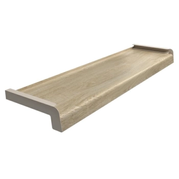 Parapet zewnętrzny stalowy laminowany Softline Dąb naturalny