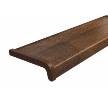 Parapet zewnętrzny stalowy laminowany Softline Orzech