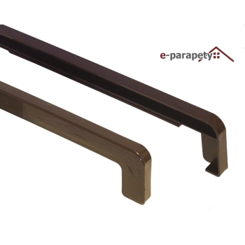 Zakończenia parapetu PCV RAL 8017