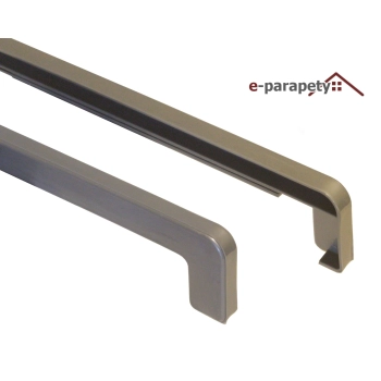 Zakończenia parapetu PCV RAL 9007