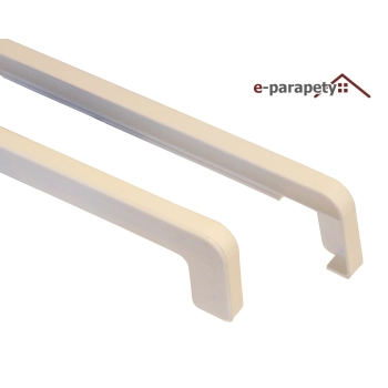 Zakończenia parapetu PCV RAL 9010